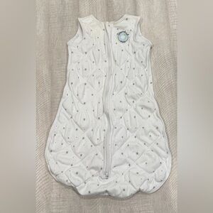 Cozy White Star Sleep Sack